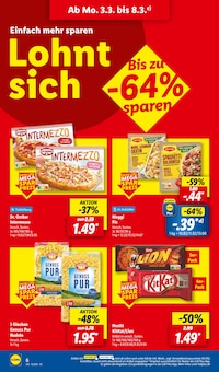 Nudeln im Lidl Prospekt "LIDL LOHNT SICH" mit 63 Seiten (Heilbronn)