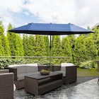 Aktuelle Kerzen Angebote bei POCO in Pforzheim Aktuelles Outsunny Sonnenschirm blau Stahl B/H/L: ca. 270x240x460 cm Angebot bei POCO in Pforzheim ab 81,99 €