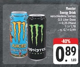 Aktuelles Energy Drink Angebot bei EDEKA in Ansbach ab 0,89 €