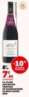Promo La Clape AOP rouge Le Bois Fleuri 2022 à 7,65 € dans le catalogue Super U à Semur-en-Auxois