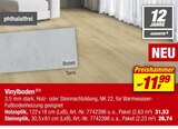 Vinylboden Angebote bei toom Baumarkt Ravensburg für 26,74 €