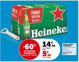 BIERE BLONDE 5° - HEINEKEN en promo chez Super U BIERE BLONDE 5° - HEINEKEN dans le catalogue Super U
