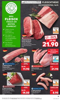 Schweinefleisch im Kaufland Prospekt "KNÜLLER" mit 56 Seiten (Moers)