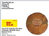 Galette Sablée des Rois Caramel Beurre Salé - BISCUIT D'YS dans le catalogue Intermarché Hyper