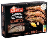 Gambas Sauvages Géantes Surgelées - Gel-Pêche en promo chez Super U Montpellier à 8,99 €