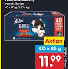 Katzenfutter von Felix im aktuellen Netto Marken-Discount Prospekt für 11,99 €