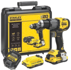 Perceuse-visseuse à percussion Brushless - STANLEY FATMAX en promo chez LaMaison.fr Rennes à 179,99 €