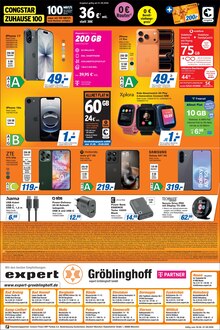 iPhone im aktuellen expert Prospekt (Duisburg) iPhone im expert Prospekt "Top Angebote" mit 8 Seiten (Duisburg)