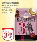 Kaffeepads Angebote von GLOBUS bei GLOBUS Oberhausen für 3,99 €