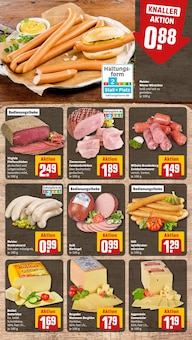 Bratwurst im REWE Prospekt "Dein Markt" mit 26 Seiten (Pforzheim)