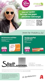 Aktueller mea - meine apotheke Apotheke Prospekt in Sonnenberg und Umgebung, "Unsere Juli-Angebote" mit 4 Seiten, 01.07.2025 - 31.07.2025