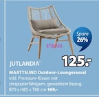 MAATTSUND Outdoor-Loungesessel von JUTLANDIA im aktuellen JYSK Prospekt