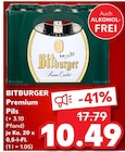 Premium Pils im Angebot bei Kaufland in Leipzig Premium Pils Angebote von Bitburger bei Kaufland Leipzig für 10,49 €