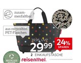 EINKAUFSTASCHE „Shopping Basket Dots“ Angebote von Reisenthel bei XXXLutz Möbelhäuser Pinneberg für 29,99 €