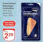Regenbogen Forellenfilets Angebote von Finest Seafood bei GLOBUS Gera für 2,29 €