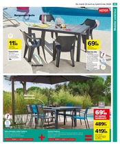 Table De Jardin Angebote im Prospekt "Carrefour" von Carrefour auf Seite 47