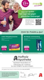 mea - meine apotheke Prospekt für Kiel: "Unsere April-Angebote", 4 Seiten, 01.04.2026 - 30.04.2026