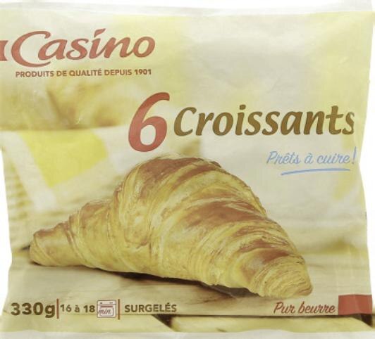 Croissants surgelés
