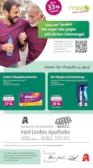 Aktueller mea - meine apotheke Prospekt (Biberach (Riß), 4 Seiten zum blättern mea - meine apotheke Prospekt Unsere April-Angebote mit 4 Seiten