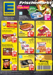 Aktueller EDEKA Supermärkte Prospekt für Mönchhagen: Top Angebote mit 4} Seiten, 22.04.2024 - 27.04.2024