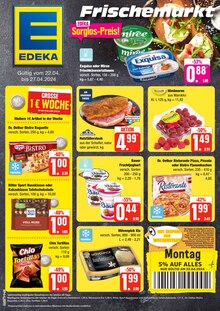 Aktueller EDEKA Prospekt "Top Angebote" Seite 1 von 4 Seiten für Rostock
