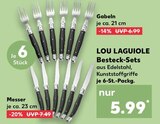 Besteck-Sets Angebote von LOU LAGUIOLE bei Kaufland Kerpen für 5,99 €