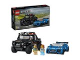 Jaguar im MediaMarkt Saturn Prospekt Speed Champions 77264 Jaguar Project 7 & Land Rover Defender Bausatz, Mehrfarbig von LEGO im aktuellen MediaMarkt Saturn Prospekt für 42,99 €