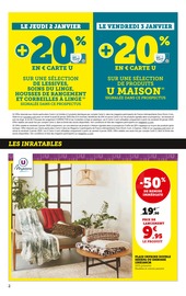 Plaid Angebote im Prospekt "Le Blanc À PRIX BAS" von Super U auf Seite 2