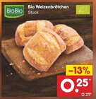 Bio Weizenbrötchen Angebote von BioBio bei Netto Marken-Discount Nordhorn für 0,25 €