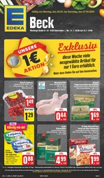 Aktueller EDEKA Supermärkte Prospekt für Karlstadt: Wir lieben Lebensmittel! mit 26} Seiten, 22.04.2024 - 27.04.2024