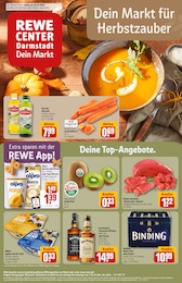 REWE Prospekt "Dein Markt" für Darmstadt, 42 Seiten, 28.10.2024 - 02.11.2024