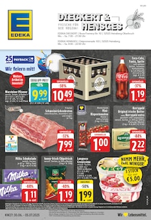 EDEKA Prospekt der Woche "Aktuelle Angebote" Seite 1, 30.06.2025 bis 05.07.2025 für Heinsberg Aktueller EDEKA Prospekt "Aktuelle Angebote" Seite 1 von 24 Seiten für Heinsberg