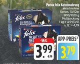 Aktuelles Felix Katzennahrung Angebot bei EDEKA in Fürth ab 3,79 €