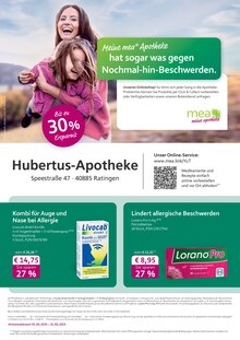 Aktueller mea - meine apotheke Prospekt für Ludwigsburg mit  Seiten