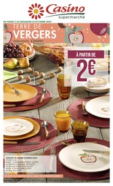 Vaisselle Angebote im Prospekt "TERRE DE VERGERS" von Casino Supermarchés auf Seite 1