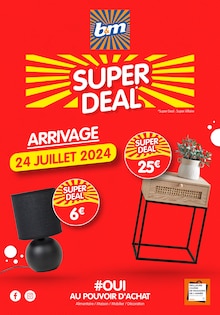 Prospectus B&M à Argenteuil, "SUPER DEAL", 20 pages de promos valables du 24/07/2024 au 31/08/2024