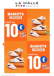 Catalogue La Halle à Deauville, avec 1 page Prospectus La Halle à Deauville, "Habille la vie", 1 page, 04/03/2026 - 08/03/2026