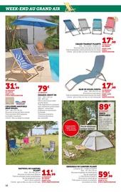 Chaise Longue Angebote im Prospekt "Hyper U" von Hyper U Chaise Longue Angebote im Prospekt "Hyper U" von Hyper U auf Seite 16