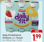 Daily Fit Kefirdrink Erdbeere oder Classic Angebote von Ehrmann bei E center Trier für 1,99 €