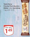 Frischer Flammkuchenteig im Angebot bei GLOBUS in Jena Frischer Flammkuchenteig Angebote von Tante Fanny bei GLOBUS Jena für 1,49 €
