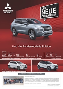 Aktueller Mitsubishi Prospekt "Mitsubishi Angebote" Seite 1 von 8 Seiten für Köln