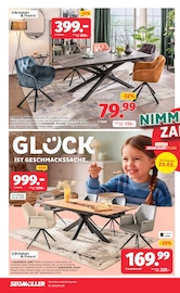 Aktueller Segmüller Prospekt mit Tisch, "ZUM GLÜCK GIBT’S SEGMÜLLER", Seite 4