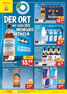 Mineralwasser im Netto Marken-Discount Prospekt "Aktuelle Angebote" mit 59 Seiten (Nürnberg)