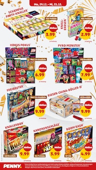 Feuerwerk im Penny Prospekt "Wer günstig will, muss Penny." mit 42 Seiten (Herford)