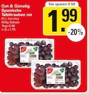 WEZ Rodenberg - Spanische Tafeltrauben rot Angebot im Prospekt Spanische Tafeltrauben rot bei WEZ im Rodenberg Prospekt für 1,99 €