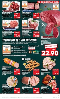 Rinderbraten im aktuellen Kaufland Prospekt (Düsseldorf) Rinderbraten im Kaufland Prospekt "Aktuelle Angebote" mit 70 Seiten (Düsseldorf)