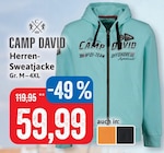 Herren-Sweatjacke bei Kaufhaus Stolz im Sellin Prospekt für 59,99 €