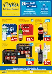 Aktueller Netto Marken-Discount Brandenburg Prospekt "Gekühlte Getränke" mit 6 Seiten