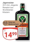 Jägermeister Angebote von Jägermeister bei GLOBUS Wolfenbüttel für 14,99 €