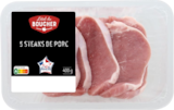 5 steaks de porc - L'étal du BOUCHER en promo chez Lidl Cholet à 3,49 €